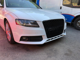 Wabengrill Sport Kühlergrill ohne Emblem Schwarz Glanz für Audi A4 B8 8K 2007 2008 2009 2010 2011